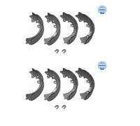 2x Meyle 30-14 533 0006 Juego de Zapatas Trasero para Toyota Fortuner Hilux VII
