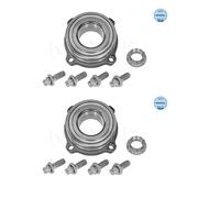 2x Meyle 314 750 0004 Cubo Trasero Izquierda Derecha para BMW E70 E71 E72