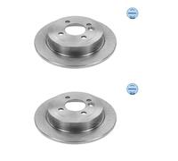 2x Meyle 315 523 0060 Disco Freno Trasero 294mm para Mini R52 R56 R57 R59 R55
