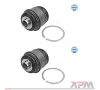 2x Meyle 316 010 0012 Soporte De Rodamiento De Eje Trasero Para BMW E70 F15 F85
