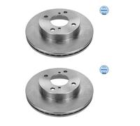 2x Meyle 33-15 521 0008 Disco de Freno Delantero para Suzuki Alto Gf Nissan Pixo