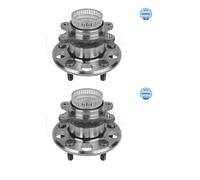 2x Meyle 37-14 752 0008 Cubo de Rueda Trasera para Hyundai Elantra Sedán