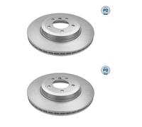 2x Meyle 383 521 3029/PD Disco De Freno Delante Para BMW E46 E85 E86