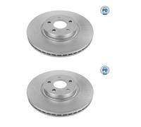 2x Meyle 515 521 0034/PD Disco De Freno Delante Para Volvo V50 C70 II S40 II V40