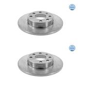 2x Meyle 615 521 6019 Disco De Freno Delante Para Opel Corsa C X01