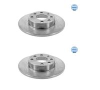 2x Meyle 615 521 6019 Disco De Freno Delante Para Opel Corsa C X01