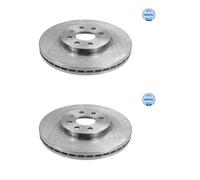 2x Meyle 615 521 6035 Disco de Freno Delantero 280MM para Opel Meriva Combo