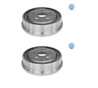 2x Meyle 615 523 0015 Tambor de Freno Trasero para Opel Vectra B Cc J96 J96