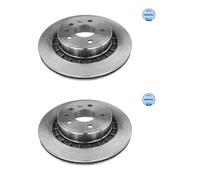 2x Meyle 815 523 5026 Disco Freno Trasero 300MM para Saab 9-5 YS3E