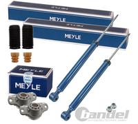 2x MEYLE Amortiguador Cojinete + Kit de Protección Trasero para Ford Fiesta 6