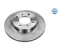 2x MEYLE Disco de freno Delantero para MITSUBISHI CARISMA (DA) 236mm 32-15 521