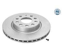 2x MEYLE Disco de freno Delantero para VW GOLF VI (5K1) Golf V Hatchback (1K1)