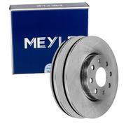 2X MEYLE Discos de Freno 257mm Delant. Para Fiat Grande Punto Opel Adam Corsa
