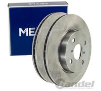 MEYLE Discos de freno para TOYOTA: Yaris & DAIHATSU: Charade (Ref: 30-15 521 0060)