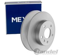 2X MEYLE Discos de Freno 264mm Trasero Para Opel Astra Combo Meriva Zafira