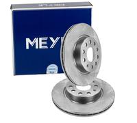 2X MEYLE Discos de Freno 280mm Ventilado Delant. Para Audi A3 Seat Altea Leon