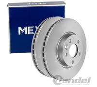 2X MEYLE DISCOS DE FRENO 300mm DELANTE APTOS PARA FORD GALAXY S-MAX LAND ROVER