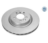 Lote de 2 Disco de freno Meyle 53-83 521 0022/PD para OE LR038934