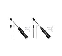 2X Mezclador de Resina Epoxi - Mezclador de Mano EléCtrico con BateríA Recargable para Accesorios de Resina, Agitador Epoxi para Resina