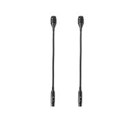 2X Micrófono Dinámico Profesional de DJ con Interruptor para Mezclador de Disco Dedicado Micrófono KTV Bar Cuello de Cisne DJ Mic
