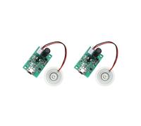 2X Mistizador Ultrasónico Nebulizador Atomizador Transductor Atomizador Placa de Película Accesorios Humidificador Junta de Goma