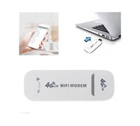 2X Módem 4G LTE FDD 3G WCDMA UMTS USB Dongle WIFI Stick Fecha de Banda Ancha con Ranura para Tarjeta Sim (Versión Europea)