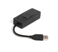 2X Módem de Fax USB de Doble Puerto USB2.0 56K V.92 V.90 Controlador de Módem Externo para Win 7 8 10 XP Recibir Enviar Fax en la Computadora