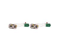 2X Módulo de Carga Inalámbrica de Doble Bobina de 15 W, Placa Base PCBA para Cargador Inalámbrico, Dispositivo Multiusos para el Hogar y el Coche.
