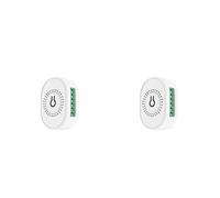 2X Módulo de interruptor de techo para ventilador inteligente Tuya WiFi, modo dual, reinicio por voz