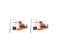 2X Módulo FPC SI4732 V6.8 + Chip BL24CM2A + Antena para Recepción de Onda Corta de Banda Completa/Banda Lateral Única Quansheng UVK5 K6