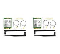 2X Módulo NIC Inalámbrico AC8265 de Modo Dual Compatible con WiFi de 2,4 GHz / 5 GHz Y 4.2