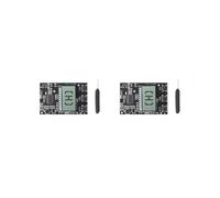 2X Módulo Transceptor de Placa de Circuito de Walkie Talkie FM Módulo Transmisor Receptor de FM 7 Frecuencias 27-480 MHz CC 3,3-6 V