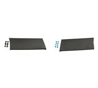2x Molduras decorativas FAST Parte trasera I+D para FIAT, NISSAN, RENAULT