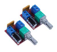 2X Motor Controlador de Velocidad PWm 3V 6V 12V 24V 35VDC 90W 5A Interruptor de Control de Velocidad