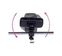 2X Motorcycle Bike Handlebar 5.5 Inch Waterproof Bag Case Cell Phone Gps Mount Holder