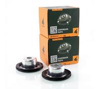 2x Muelles de Placa Comba para Audi A1 A3 Tt, Ibiza León , Toledo, Skoda, VW