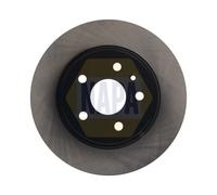 2x NAPA Disco De Freno Sólido 268mm Para Opel Mokka J13 Astra J P10