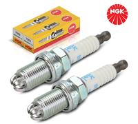NGK Bujía de encendido 7553 para VW Passat, Audi A4/A6, Skoda Octavia/Fabia, Mercedes Vito