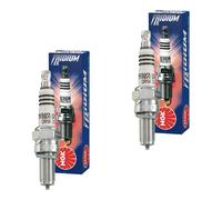 2X NGK Bujía Iridium IX Para Chevrolet Spark M300 1.0 Fiat Punto 188 1.2