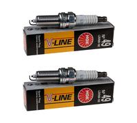 2x NGK Bujía para Hyundai i30 Fd 1.4 1.6 GD Kia Venga YN Rio III Ub Ed