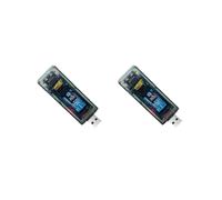 2X NMMiner Miner 265KH/S USB Chain ESP32 Crypto Miner BTC Solo Lottery Miner Amperímetro Probador USB USB-A A Tipo C Nerdminer