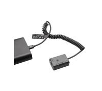 2X NP-FW50 Batería Ficticia PD Tipo C Acoplador para ZV-E10 A7 A7R/S/M A7II A7S2 A7M2 A7R2 A6500 NEX5 NEX7 DSC-RX10 A33 A55