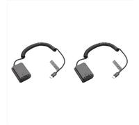 2X NP-FZ100 NP FZ100 Cable de resorte tipo C para batería ficticia para Sony A9 A9R A9S A7R3 A7M3 A7S3 A7III A7R4 A7M4 A6600 A7C FX3