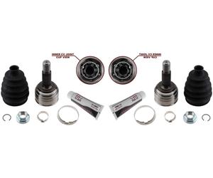 2x NTY Set Rótulas Eje Motriz Delantero Izquierda Derecha para Ford Transit