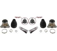 2x NTY Set Rótulas Eje Trasero Izquierdo Derecho para Suzuki SX4 Gy Oye