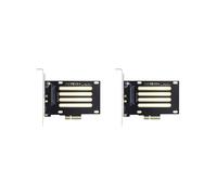 2X NVMe PCIe SSD U.3 U3 Kit SFF-8639 A PCI-e 4.0 X4 Adaptador de Host para Placa Base PM1735