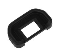 2X Ocular Parasol de Plastico Revestido de Goma Negro EB para 60da 6D 5DII