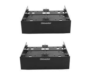 2X OIMASTER Estante de Conversión de Disco Duro Multifuncional Dispositivo EstáNdar de 5,25 Pulgadas Viene con Tornillo