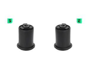 2x OPTIMAL Cojinete Cuerpo Del Eje Trasero Izquierda Derecha para Audi 80 8C B4
