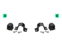 2x OPTIMAL Cojinete Estabilizador Delantero Izquierdo Derecha para Mercedes-Benz